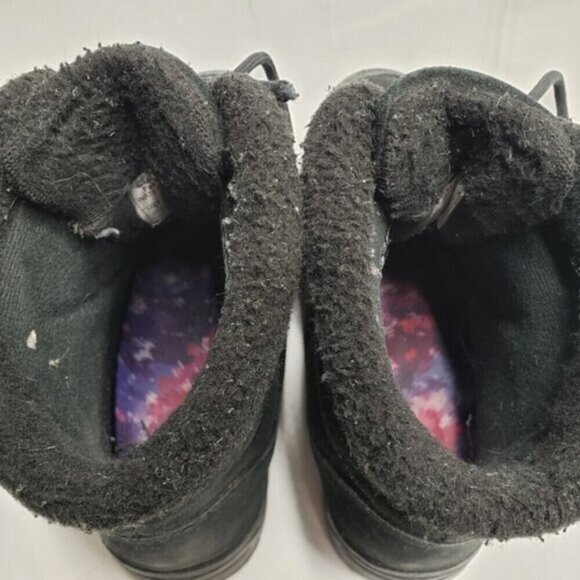 Sorel Waterfall Low Waterproof Laced Ankle Boot Black Size 7 Women's - Picture 14 of 15